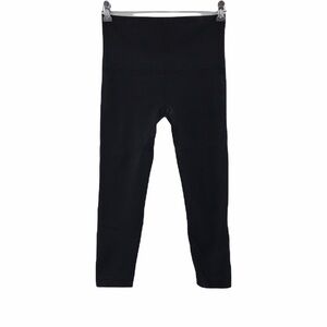 Spanx Black Activewear‎ Leggings Yoga Seamless